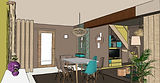 Projet d'Agencement et de Décoration - visuels 3D