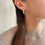 Thumbnail: Oval Shape Baguette & Round 1 Line Hoop