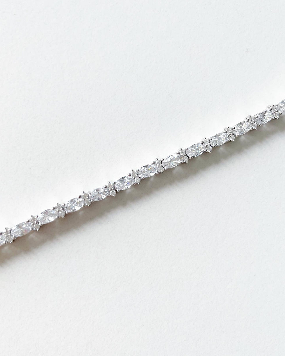 Thumbnail: Oval & Round Tennis Bracelet