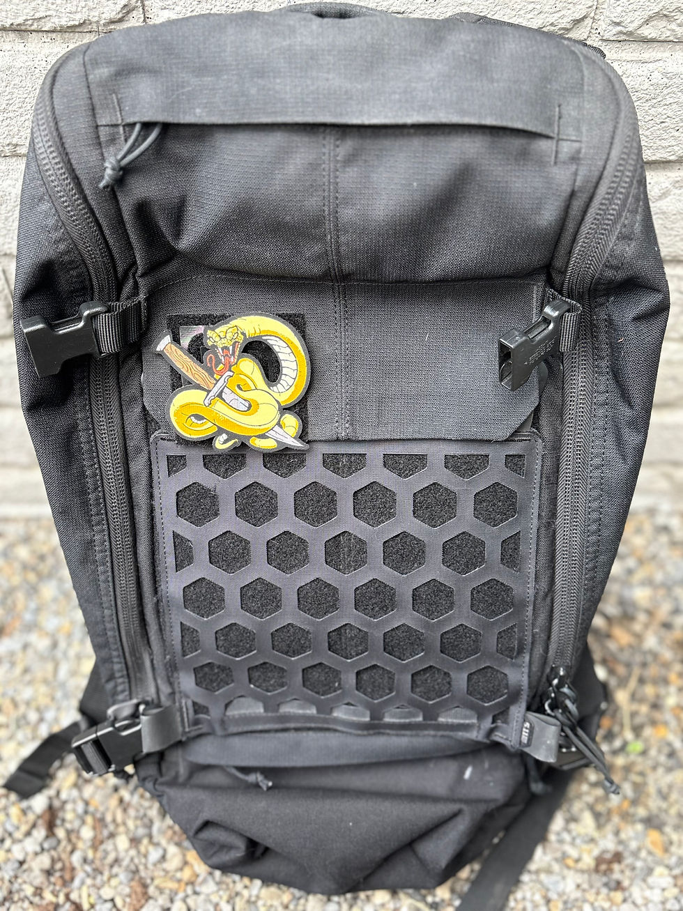 Thumbnail: coiled strike counter strike patch on backpack