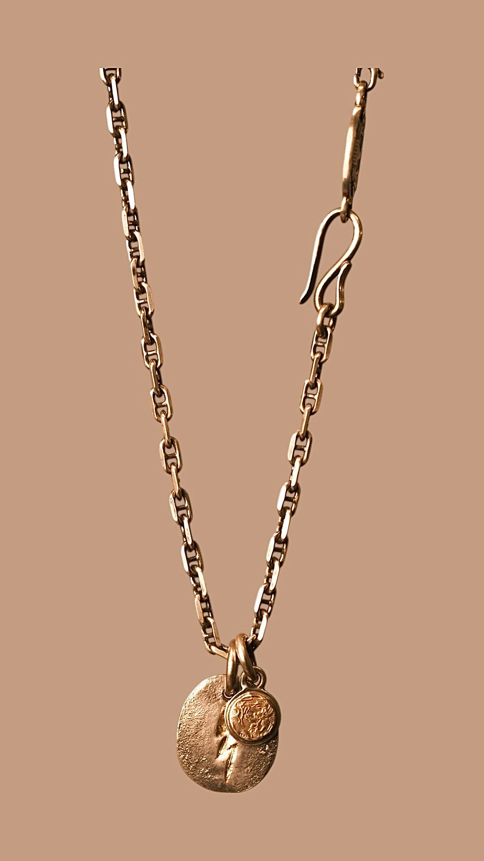 縮圖：Thunder Metal Pendant K18 Braze
