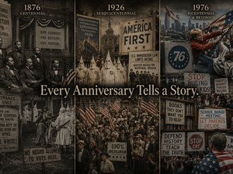 Visuals of the 1876, 1926, and 1976 Anniversaries of America