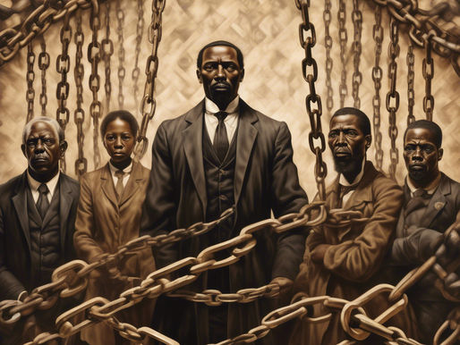 A contrast of freedom and oppression 