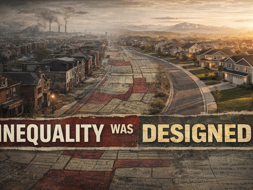 Inequality across neighborhoods at twilight