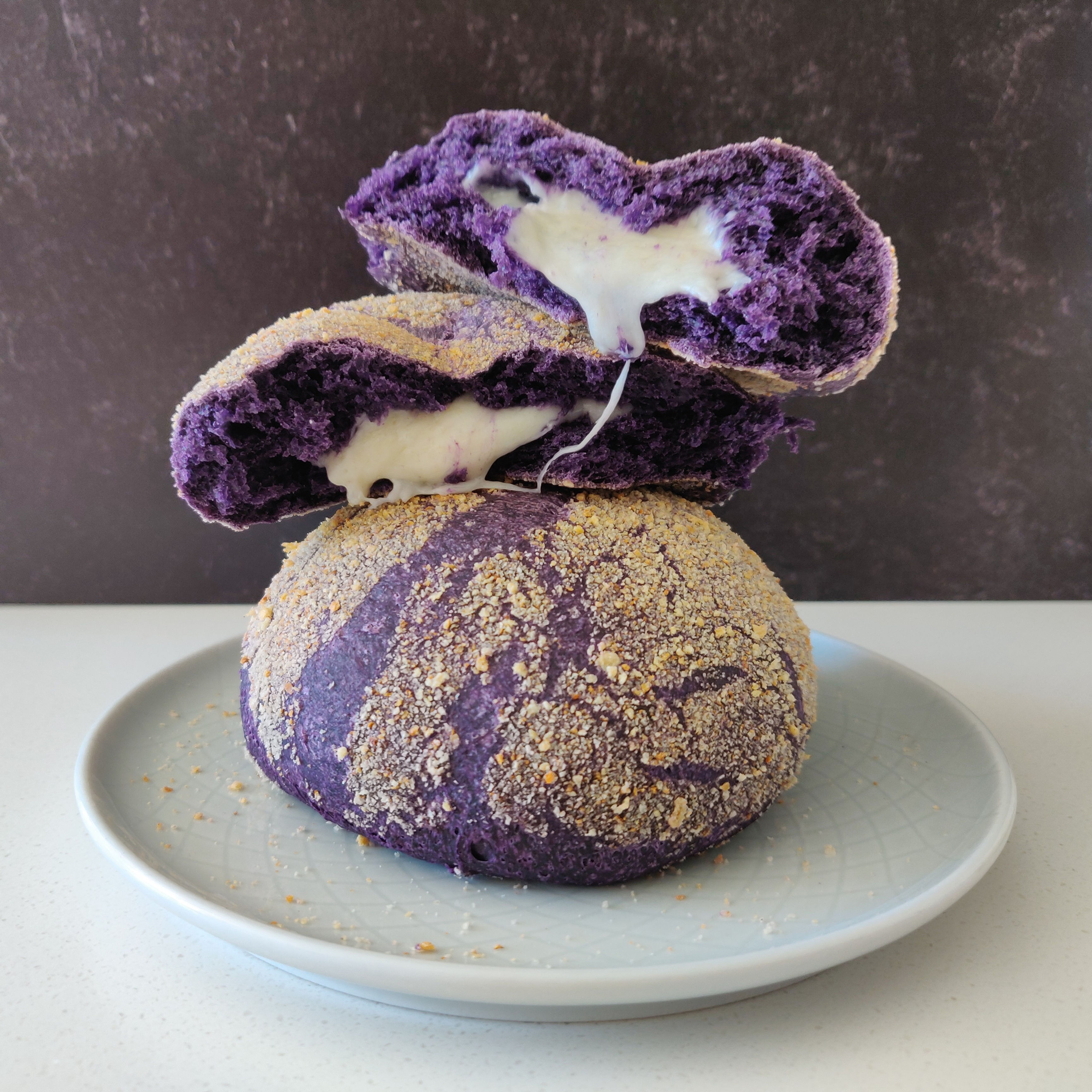 Ube Cheese Pandesal