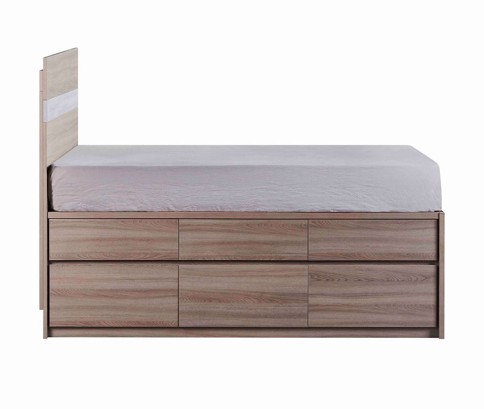 MIN Lys 6 Drawers Bed