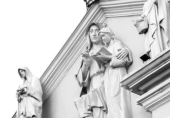 Facade of the National Shrine of Saint Anne
