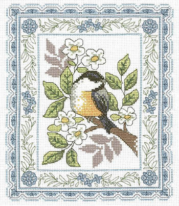 CHIRPING CHICKADEE Imaginating Pattern Only