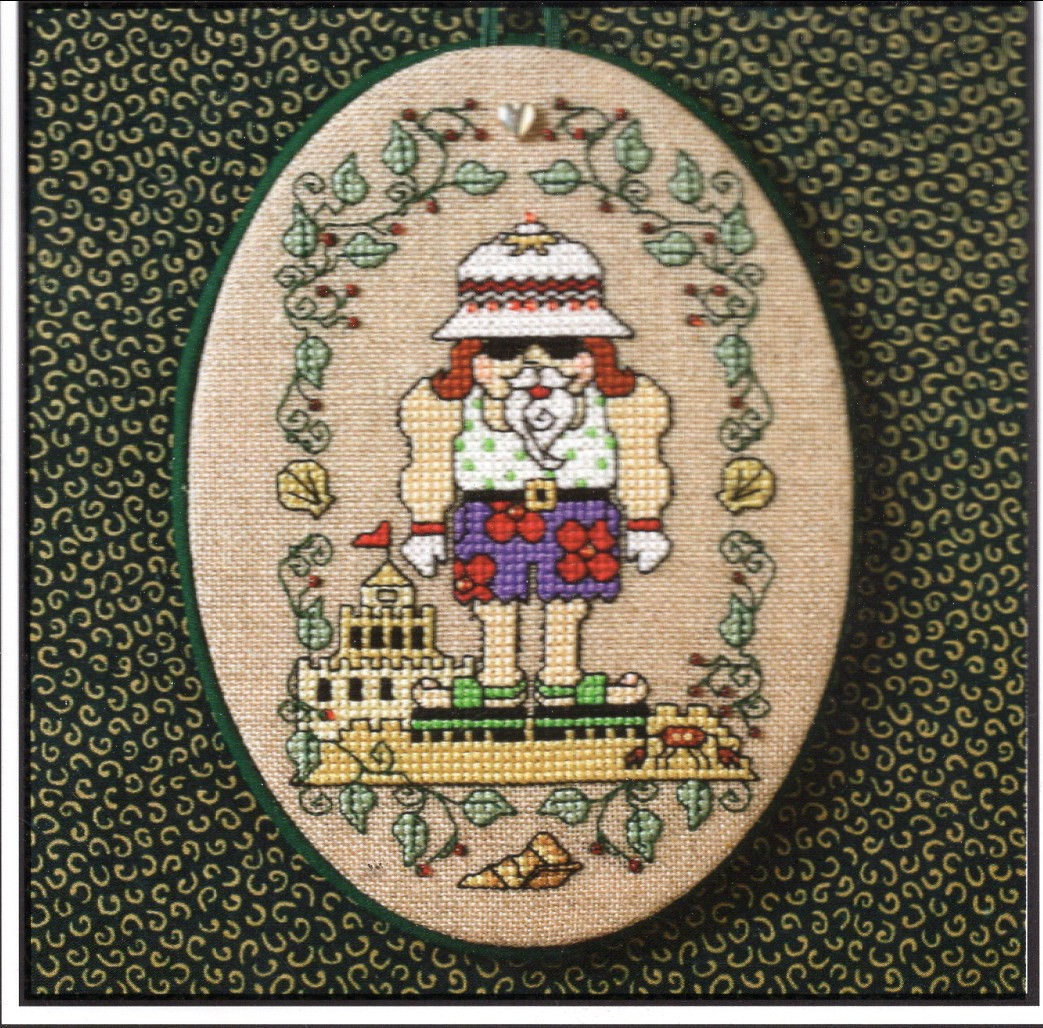 MOON DOGGIE THE BEACH BUM CHUBBY NUTCRACKER WITH EMB The Sweetheart Tree