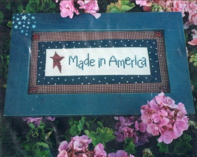 Made in America  Angel Stitchin Pattern  Only