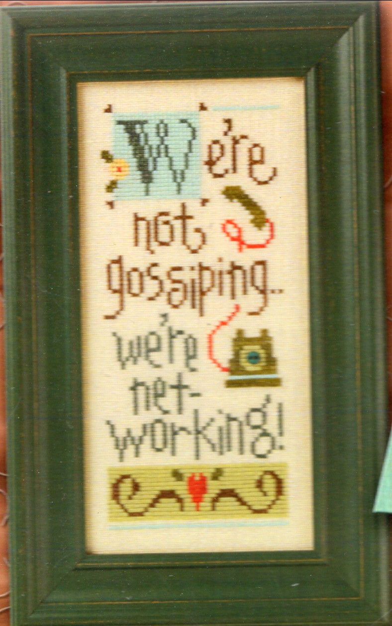 WE’RE NOT GOSSIPING  B30 Lizzie Kate Pattern  Only