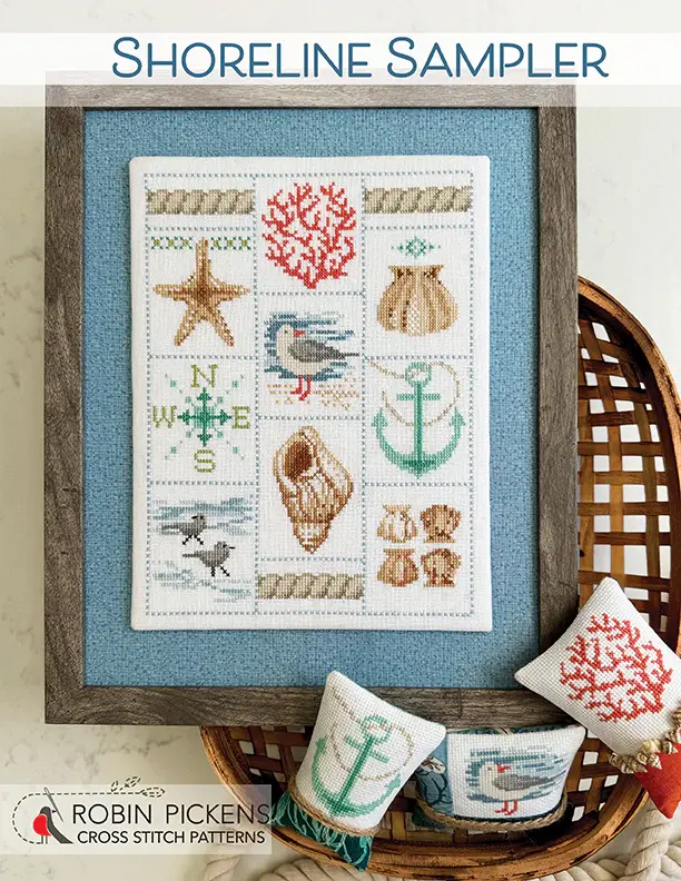 SHORELINE SAMPLER Robin Pickens Pattern  Only