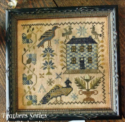 LOOSE FEATHERS ALL THE HILLS ECHOED 4 Blackbird Designs Pattern Only