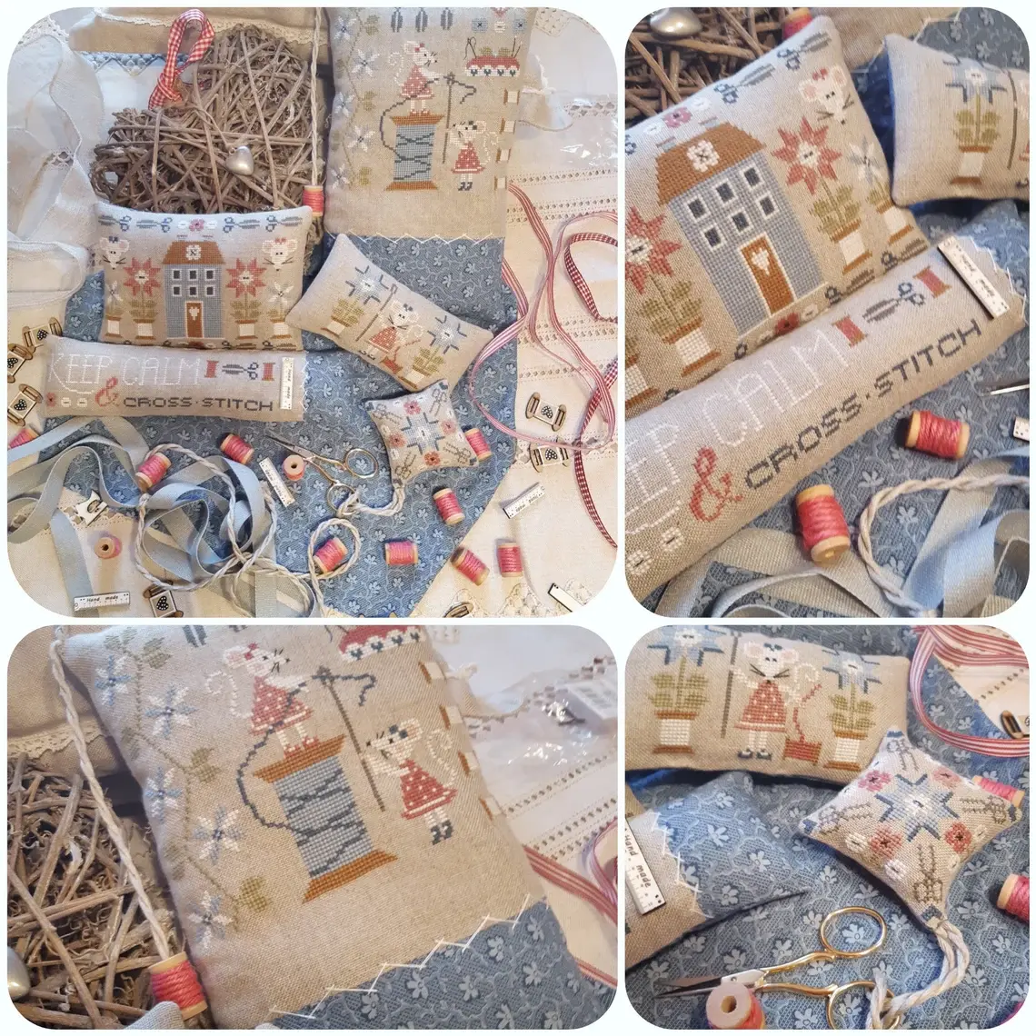 KEEP CALM & CROSS STITCH Crocette a gogo Pattern Only
