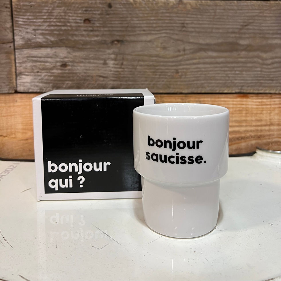 Tasse Félicie Aussi Bonjour saucisse
