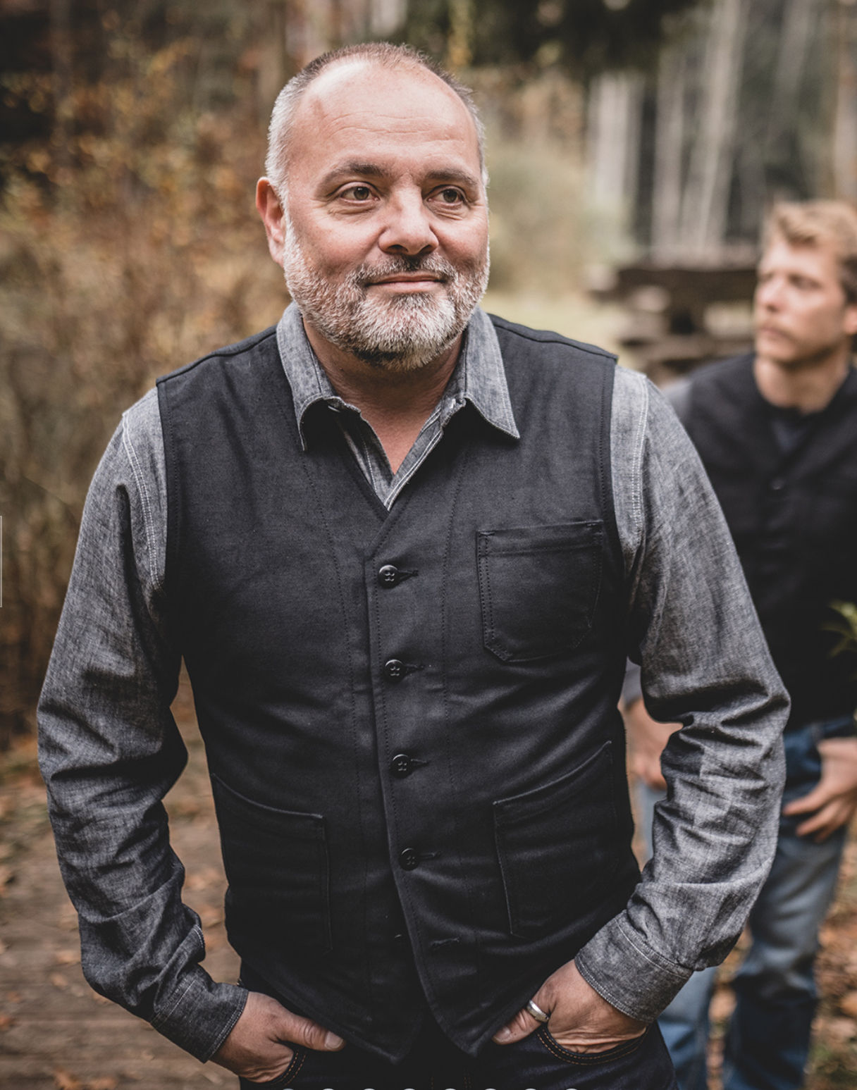 Pike Brothers 1937 Roamer Vest Elephant Skin black