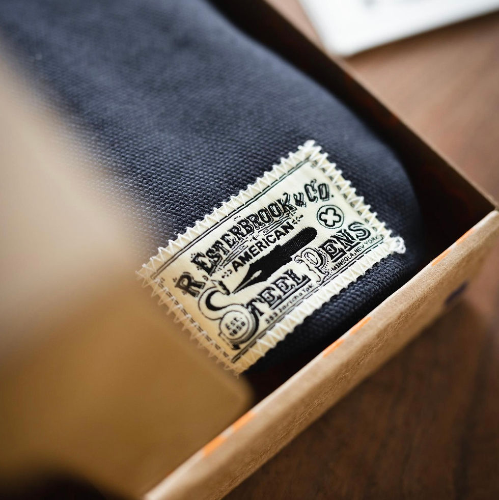 Miniature : Esterbrook trousse Roll à stylo de voyage Bleue