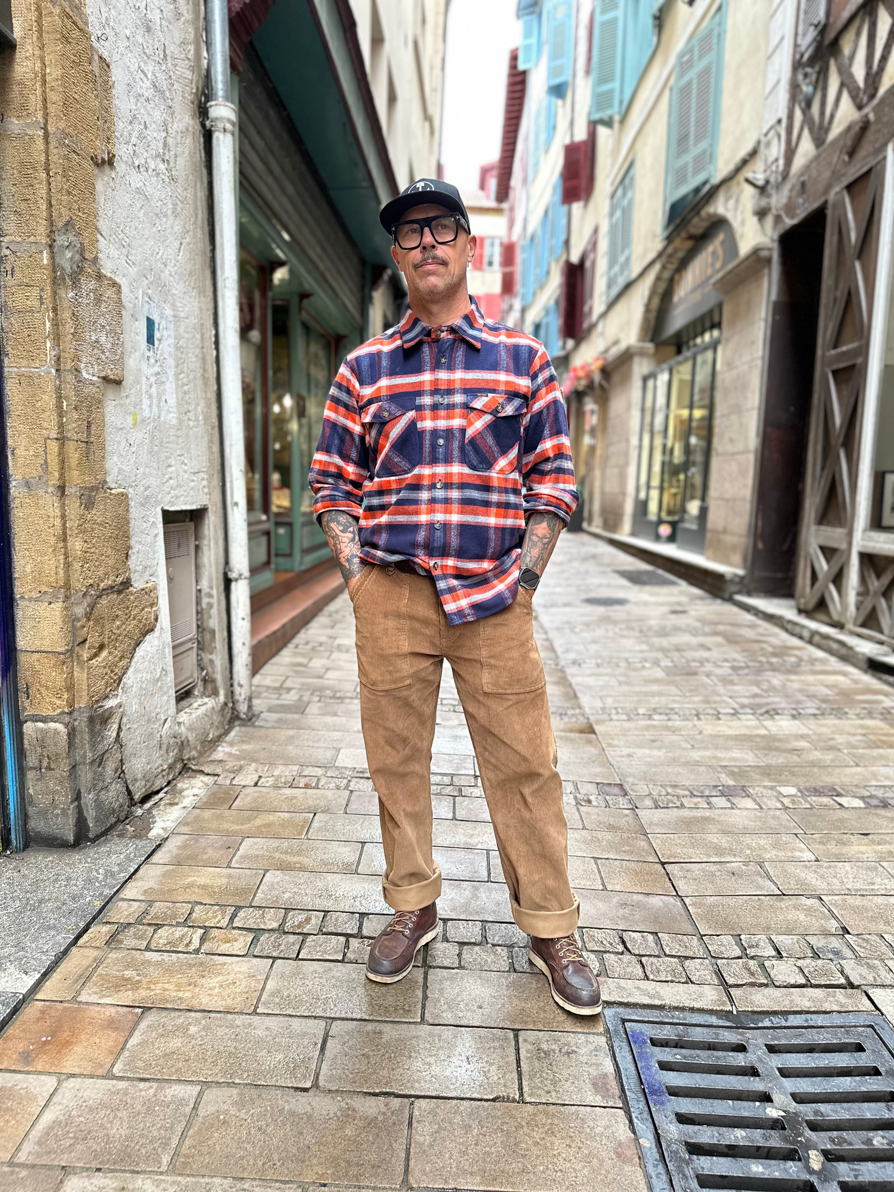 Pike Brothers 1967 Utility Troussers Lightning Brass Cross