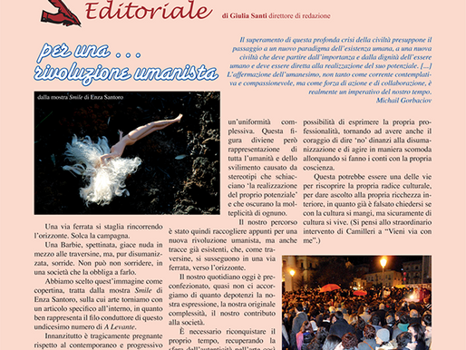 Editoriale n. 11 - febbraio 2011 Per una... rivoluzione umanista