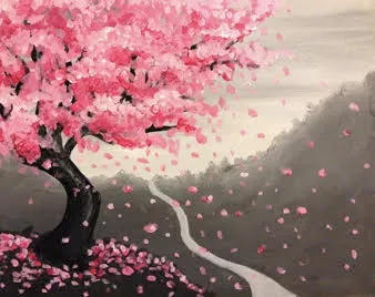 Paint & Sip Cherry Blossoms