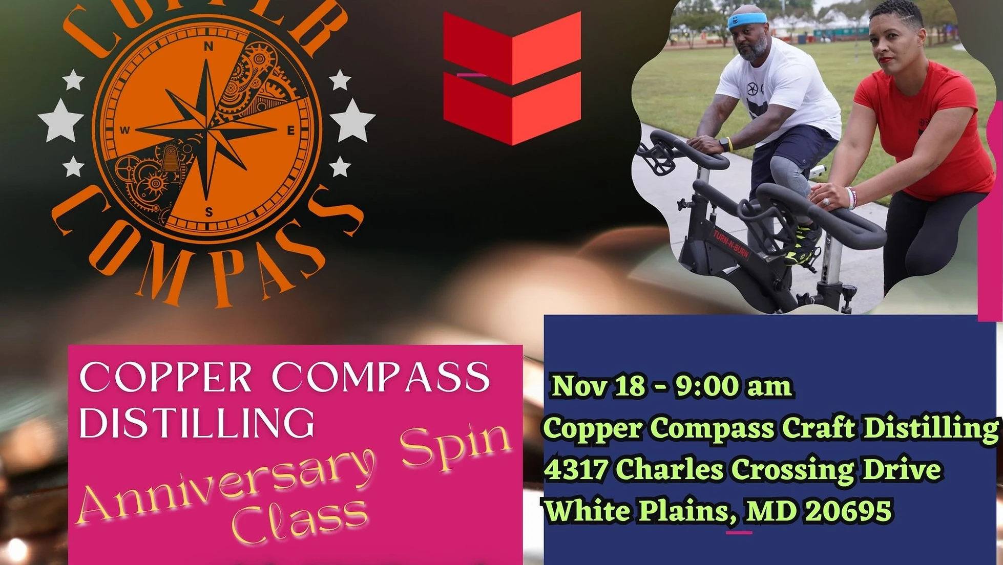 WARcycle Spin Class Anniversary Event