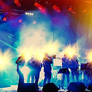 Musicians on Stage