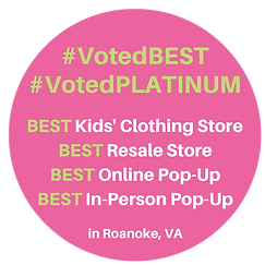 Back on the Rack Consignment Events (BOTR) is the biggest and award-winning KIDS CONSIGNMENT SALE IN ROANOKE, VA, SOUTHWEST VIRGINIA. Shop for and sell used and new baby, kid, teen, women & home items, like clothes, shoes, maternity, toys, games, books, baby gear, décor, sporting goods & furniture. Biggest, favorite & VOTED BEST KIDS CLOTHING & RESALE STORE, Online & In Person Pop-Up. We help moms clear clutter and earn more money than at Once Upon a Child, Play it Again Sports or Plato’s Closet, because they set their own prices. Often imitated by smaller LFA at Towers Shopping Center / Berglund Center or Bonsack Baptist. Back on the Rack was previously at Tanglewood Mall since 2008 but outgrew it and now held massive, huge Salem Civic Center. Serving Roanoke, Salem, Lynchburg, Covington, Lexington, Christiansburg, Blacksburg, NRV, SWVA, VA, plus Lewisburg, WV and beyond. Mom-owned, small business. Sustainable, thrift, recycle, budget, underconsumption, frugal, minimalism, difluence. 