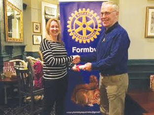 Formby Squirrels Rotary welcome two new members