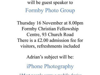 Adrian McGarry Photographer, Creative photo artist and guest speaker coming to Formby