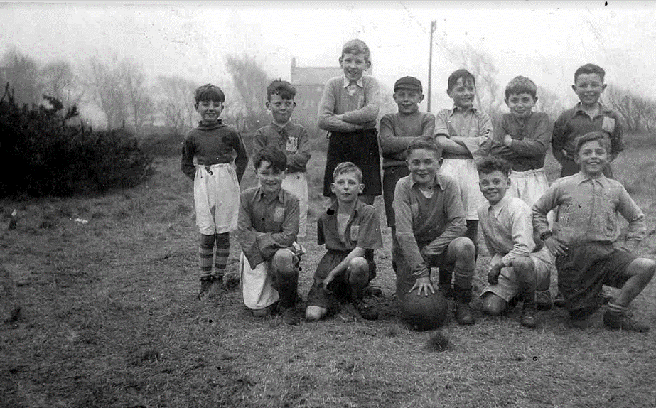 Young Friends And Football Memories From 1949/50