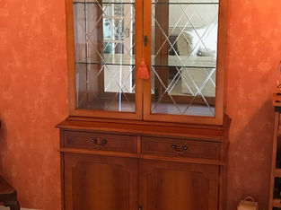 Sideboard and matching display cabinet for sale