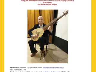 Tony Crotty Music Recital