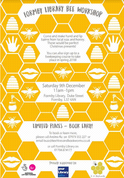 Formby Library Bee Workshop