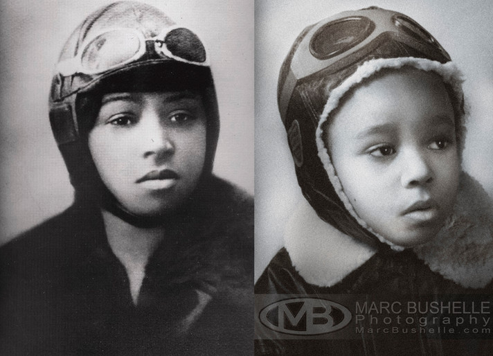 Lily as Bessie Coleman