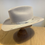 Thumbnail: Western Fur Felt Hat Size 60 cm
