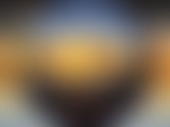 A clear globe showing the horizon.