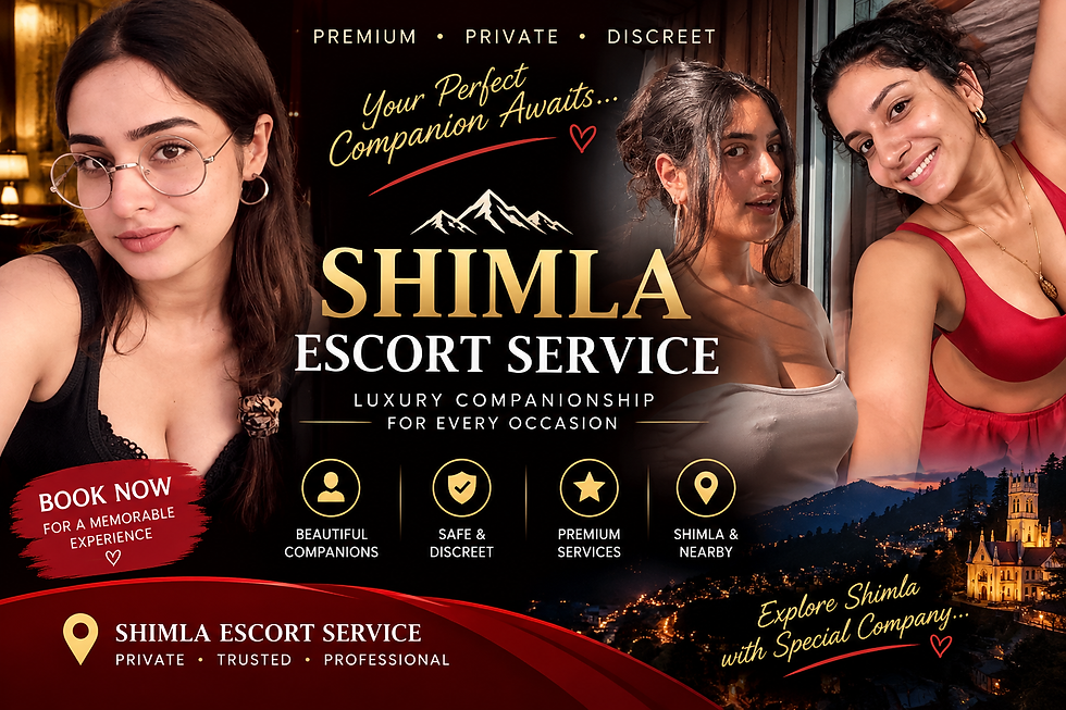 Shimla Escort Service – Professional & Discreet Service