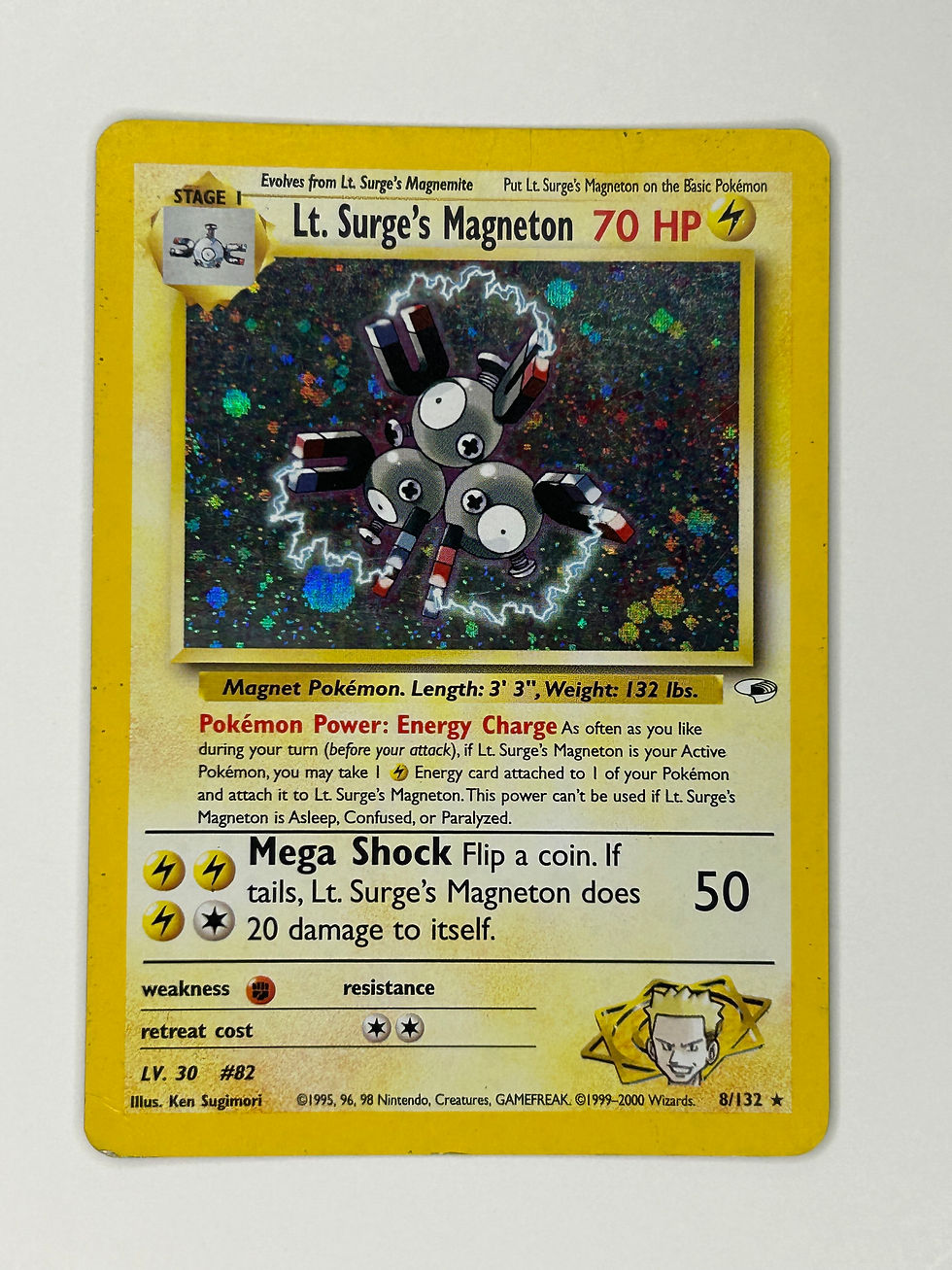 Thumbnail: Pokémon Unlimited Edition Lt. Surge's Magneton Holo 