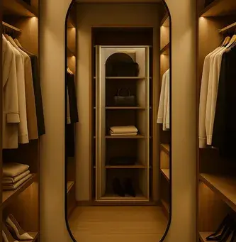 Espelho Oval 170x70 Decorativo Corpo Inteiro Com Moldura