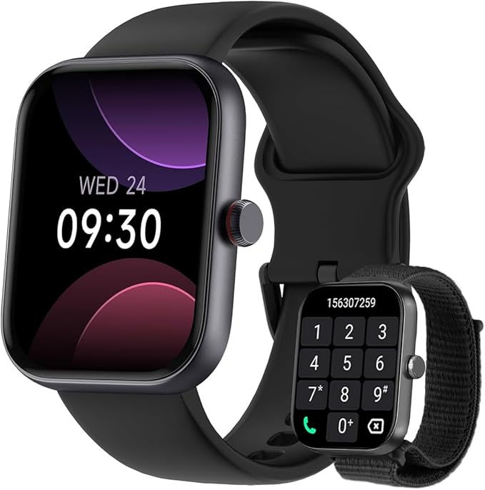 Smartwatch Relógio Inteligente, Tela HD de 1,91"