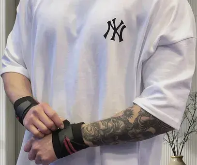 Camisa Masculina Oversized Ny Larga