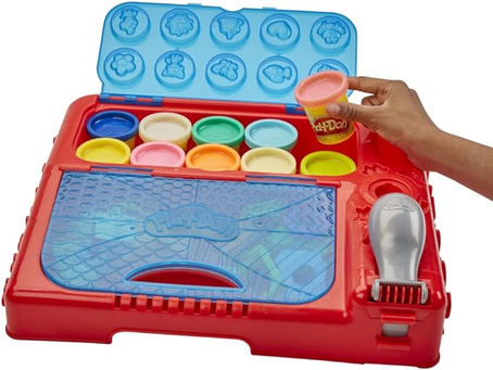 Massa de Modelar - Kit com 10 Potes