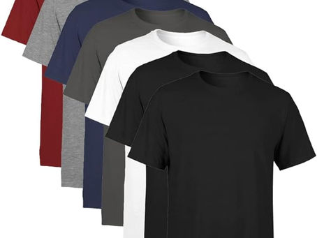Kit 7 Camisetas Masculina Manga Curta Lisa