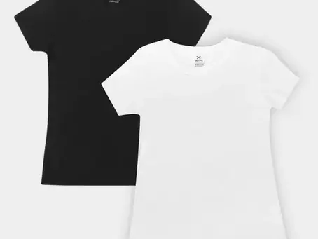 Kit Camiseta Básica Hering - 2 Peças