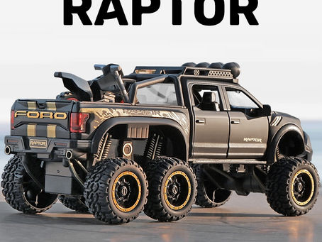 Carro de brinquedo 1:28 Ford F150 Raptor