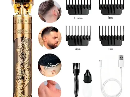 Maquina Dragon Cabelo Barba Barbeador