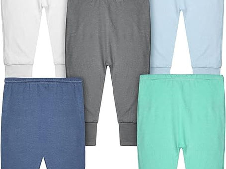 Calça Mijão Bebê Kit 5 Peças