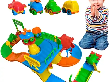 Pista Carrinhos Corrida Brinquedo