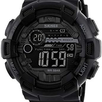 Relógio Skmei Masculino, militar, preto