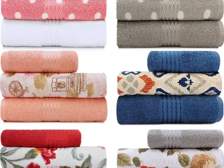 Kit Toalha 3 Peças Banho + Rosto 100% Algodão